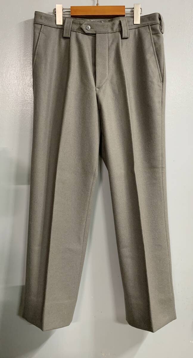 #3.未使用品 東ドイツ軍 NVA 軍 ウール メルトン トラウザーズ. 空挺部隊2024/10/28拍卖