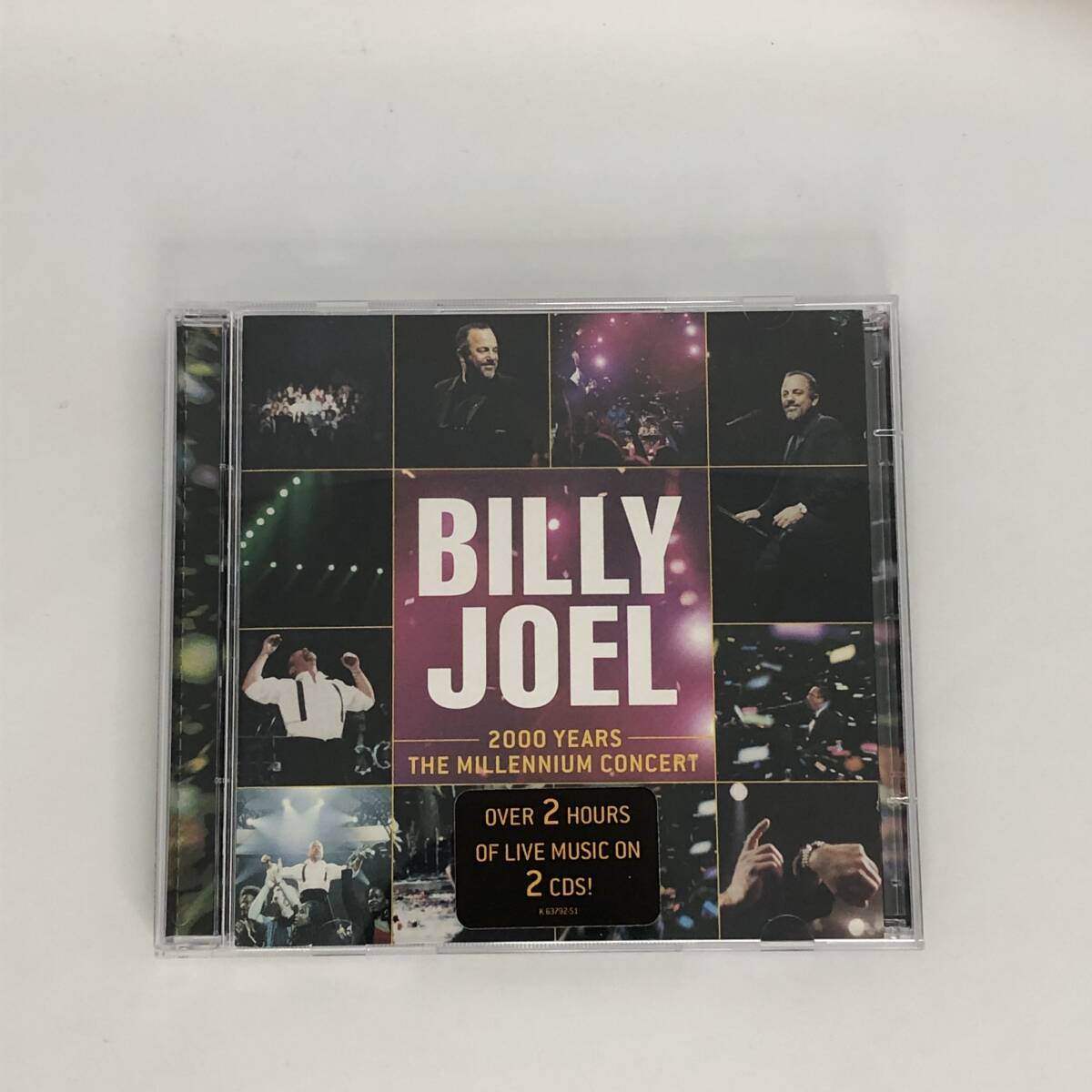US盤 中古CD 2000年盤 Billy Joel 2000 Years: The Millennium Concert 2枚 ビリー・ジョエル ビリー・ザ・ライヴ! ミレニアム 個人所有拍卖
