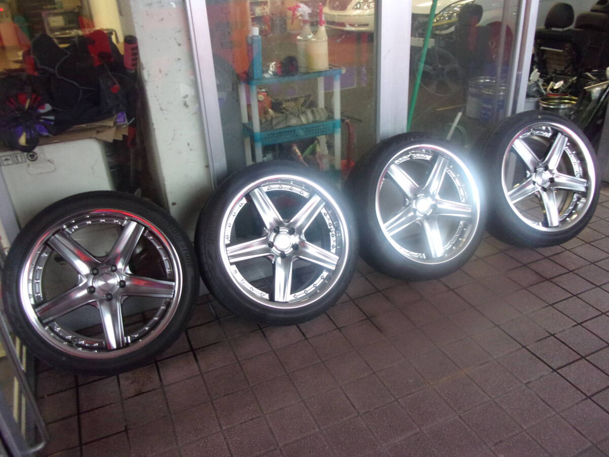 ♪D0287 ウェッズ マーベリック1105S 9J+35 245/40R20 タイヤセット ヴェルファイア♪拍卖