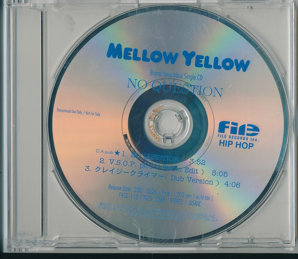 MELLOW YELLOW / NO QUESTION /中古CD!73735拍卖
