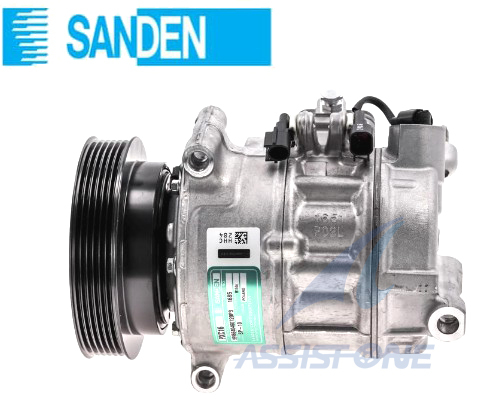 SANDEN製 LAND ROVER ランドローバー フリーランダー2 3.2L エアコンコンプレッサー LR005341 LR006991 LR012019 LR020193拍卖