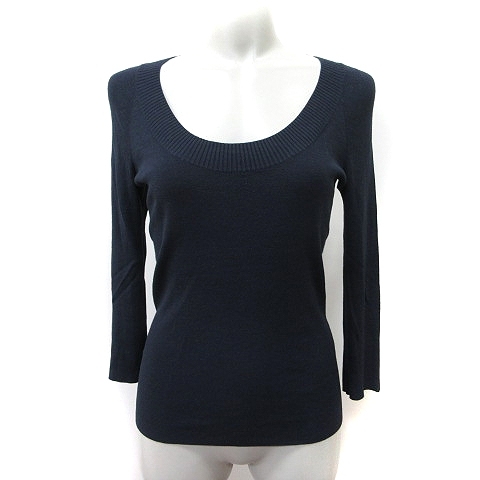 フラジール FRAGILE カットソー 長袖 38 M 紺 ネイビー /YI ■MO レディース拍卖