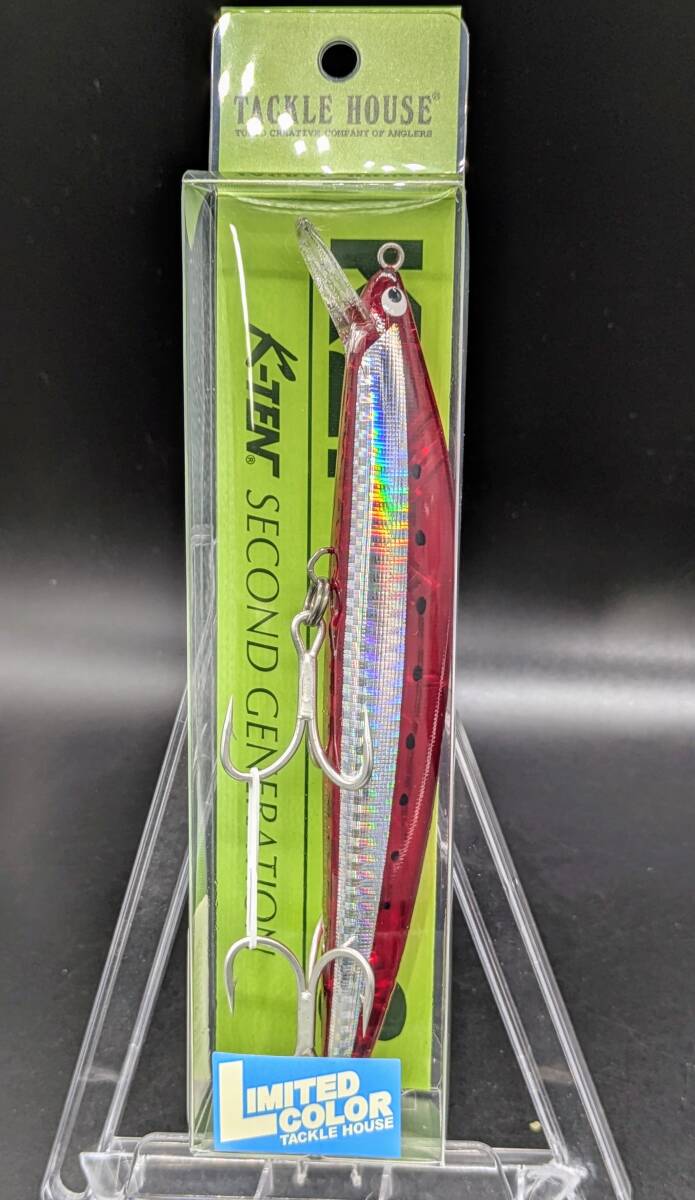 送料込み タックルハウス K2F162T3 ブラッドレッド リミテッドカラー シーバス 限定拍卖