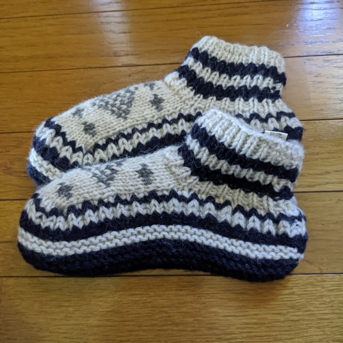 靴下 100%ウール ネパール製 ルームウェア拍卖