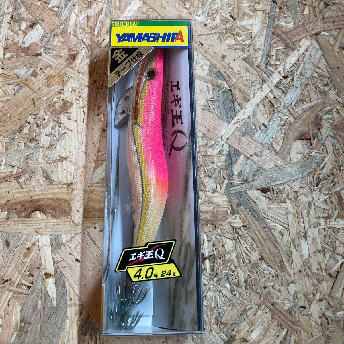 新品 エギ王Q 4.0号 PYK ピンクイエロー 金テープ ヤマシタ拍卖