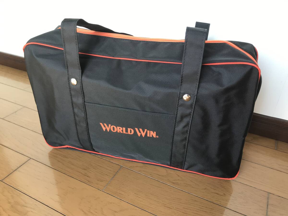 当時物 未使用 デッドストック Mizuno ミズノ WORLD WIN スポーツバッグ 鞄 野球 サイズ:約37.5㎝×約13㎝×約26㎝  HF4816拍卖