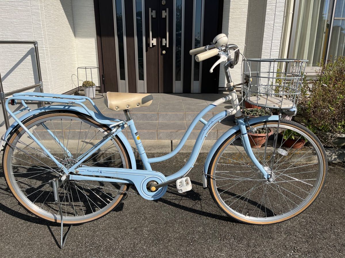 【栃木発】アサヒサイクル購入 引取り限定 26インチ 自転車 かわいい女の子用、買うと結構します。発送希望の方は質問欄から拍卖
