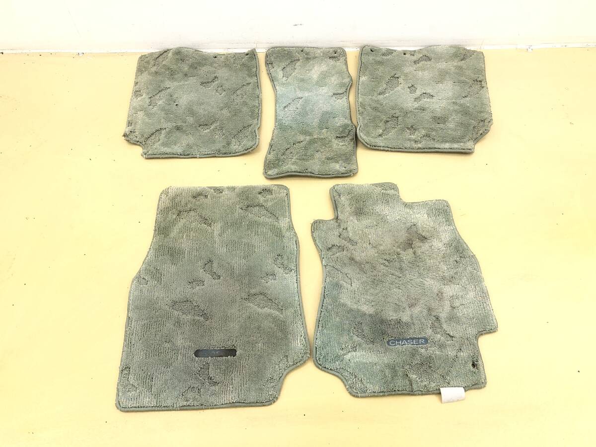 _b187094 トヨタ チェイサー 2.0 アバンテ GX100 フロアマット カーペット フロント リア リヤ FF60 JZX100 JZX105 GX105 マークⅡ拍卖
