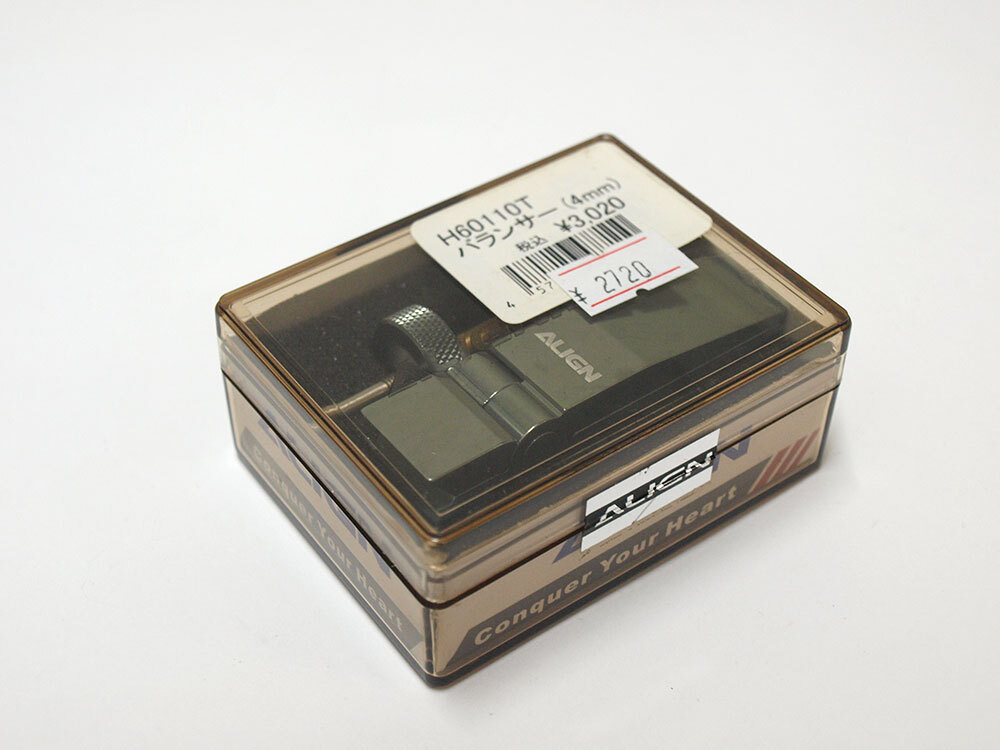 【M1476】ALIGN H60110T バランサー 4mm 中古品(アライン ブレード T-REX ヘリコプター)拍卖