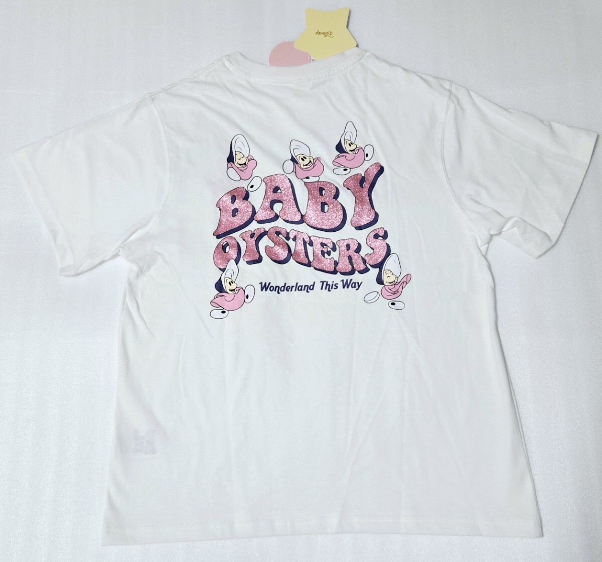 ヤングオイスター ラメ入り 両面デザイン 刺繍 新品タグ付き M~Lサイズ ディズニー アリス 拍卖
