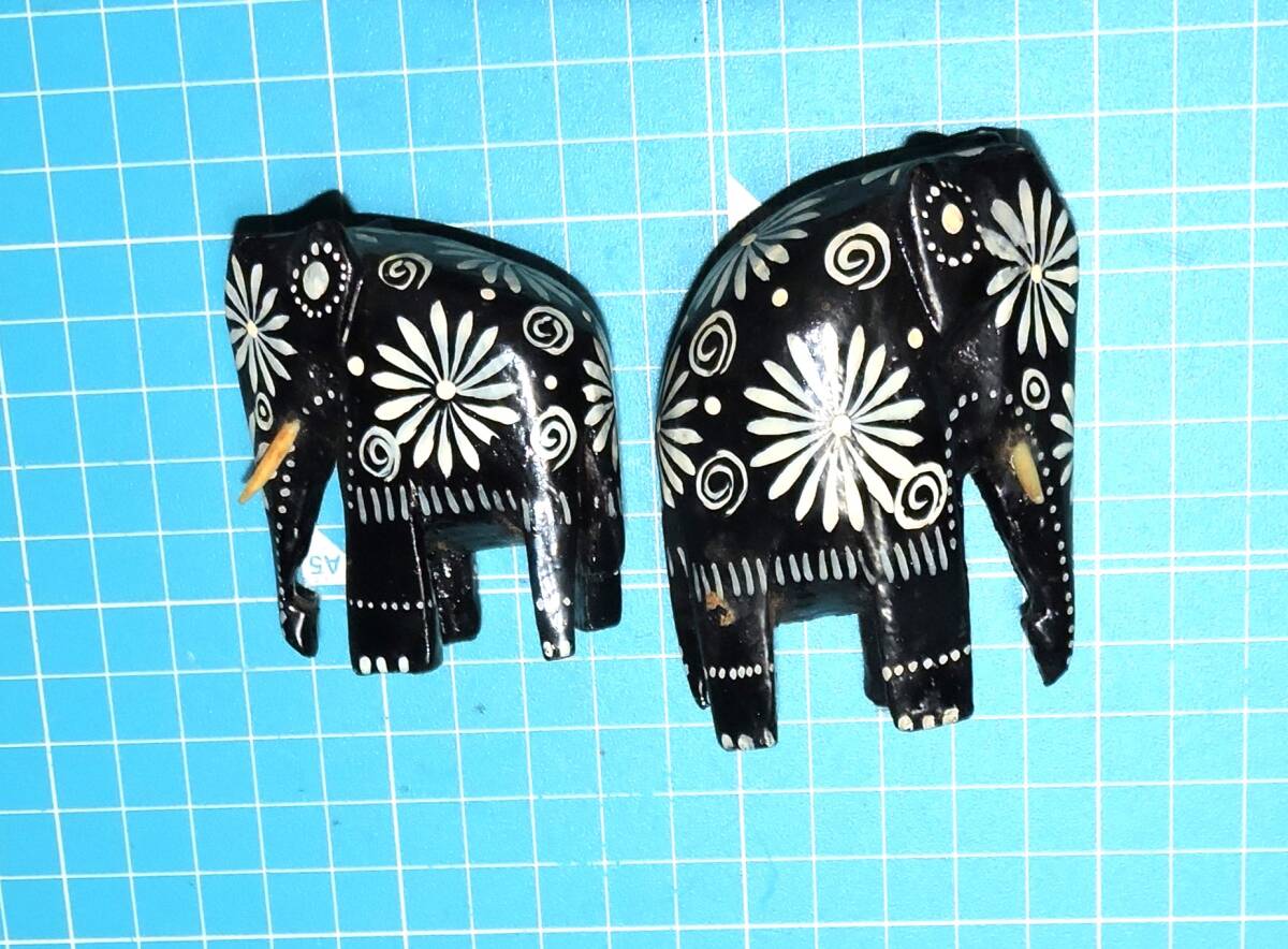 象エスニック調柄 置物 !値下交渉 安い送料希望は 入札前にコメ下さい!物価高等生活応援セール月末迄拍卖