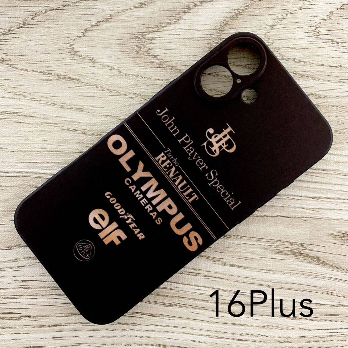 JPS ロータス iPhone 16 Plus ケース F1 Lotus ルノー 98T アイルトン・セナ スマホ拍卖