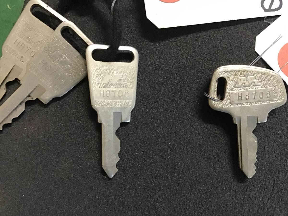 ホンダ ウィング HM キー 純正 C100 C110 ( CB125 CB250 750 ) H8087 8089 8097 8099 8708 8790 8807 8809 8907 H8908拍卖