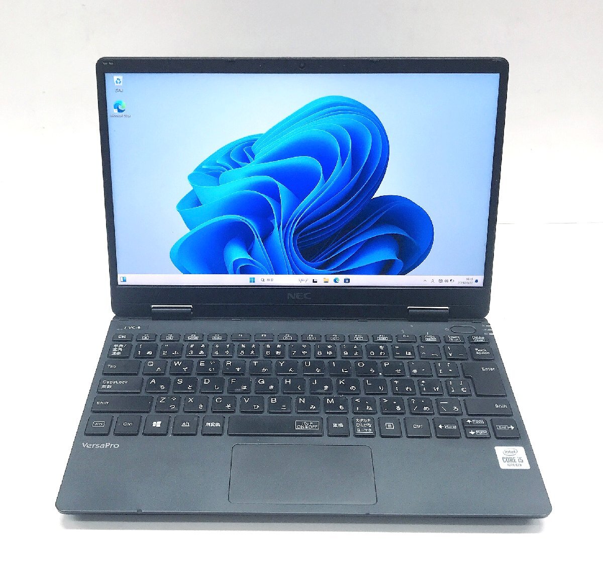 NT: 第10世代★NEC VersaPro VJT10C-6 Core i5-10210Y /メモリ:8GB/SSD:256GB/無線/ノートパソコン&Windows11拍卖