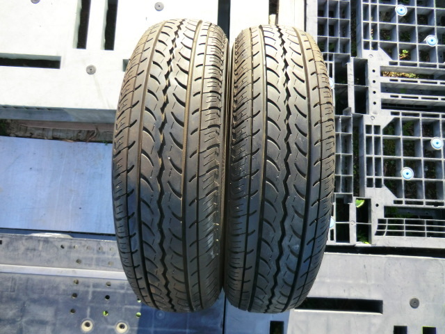 165R13 6PR LT LIGHT TRUCK YOKOHAMA JOB RY52 9分山 2本組 管理YN17R610-S5131拍卖