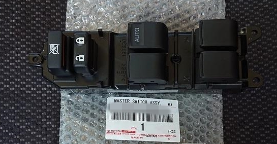 ☆新品未使用☆ TOYOTA 純正品 ヴィッツ KSP/NSP/NCP130系 パワーウインドウ レギュレータ マスタスイッチ拍卖