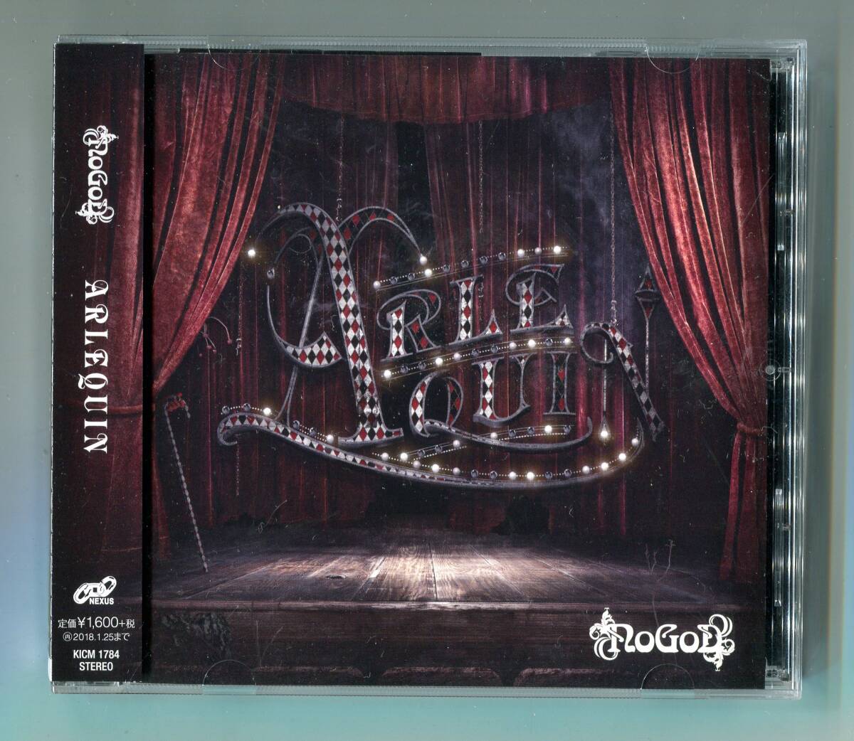 NoGoD(ノーゴッド)- Arlequin アルバム未収録曲「鮮やかな矛盾 , ∞コンティニュー , Passion Play(Live) , Dreamer (Live)」入り拍卖