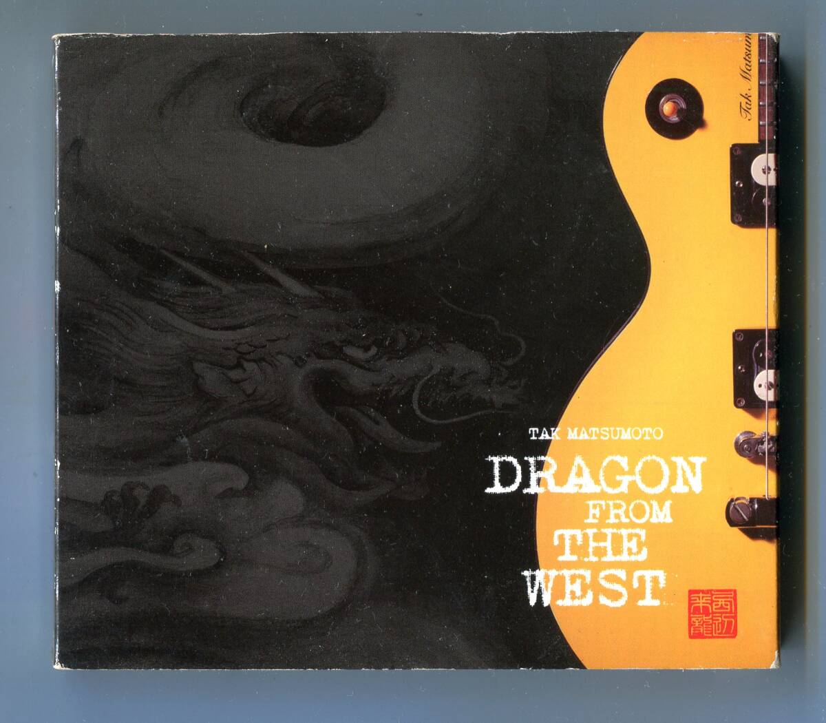 松本孝弘 TAK MATSUMOTO B'z - Dragon From The West スリーブケース付 SACRED FIELD , Riverside Blues , Trinity拍卖
