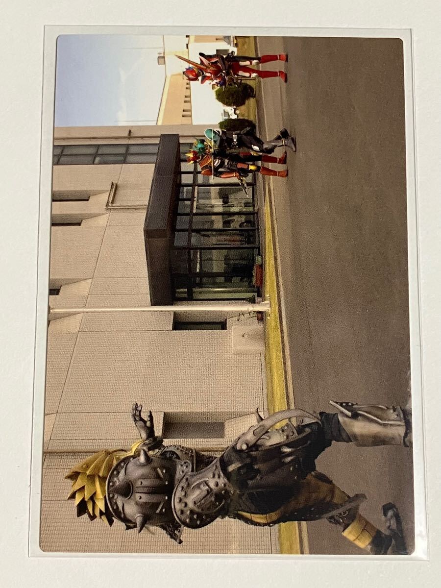 カルビー仮面ライダーR 707 第5記録 仮面ライダー電王 ライナーフォーム & ダブルゼロノス vs アルビノレオイマジン拍卖