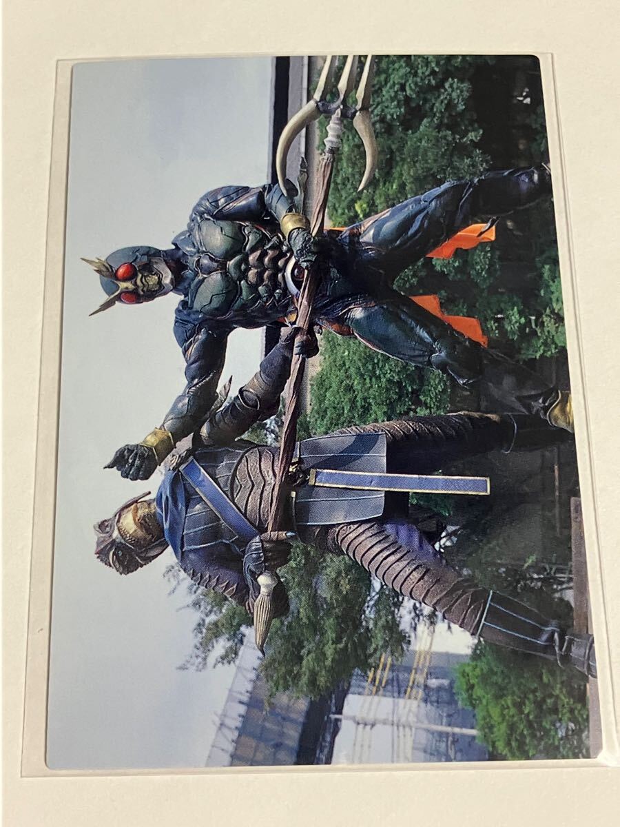 カルビー仮面ライダーR 821 第5記録 アナザーアギト vs リザードロード ステリオ・シニストラ拍卖