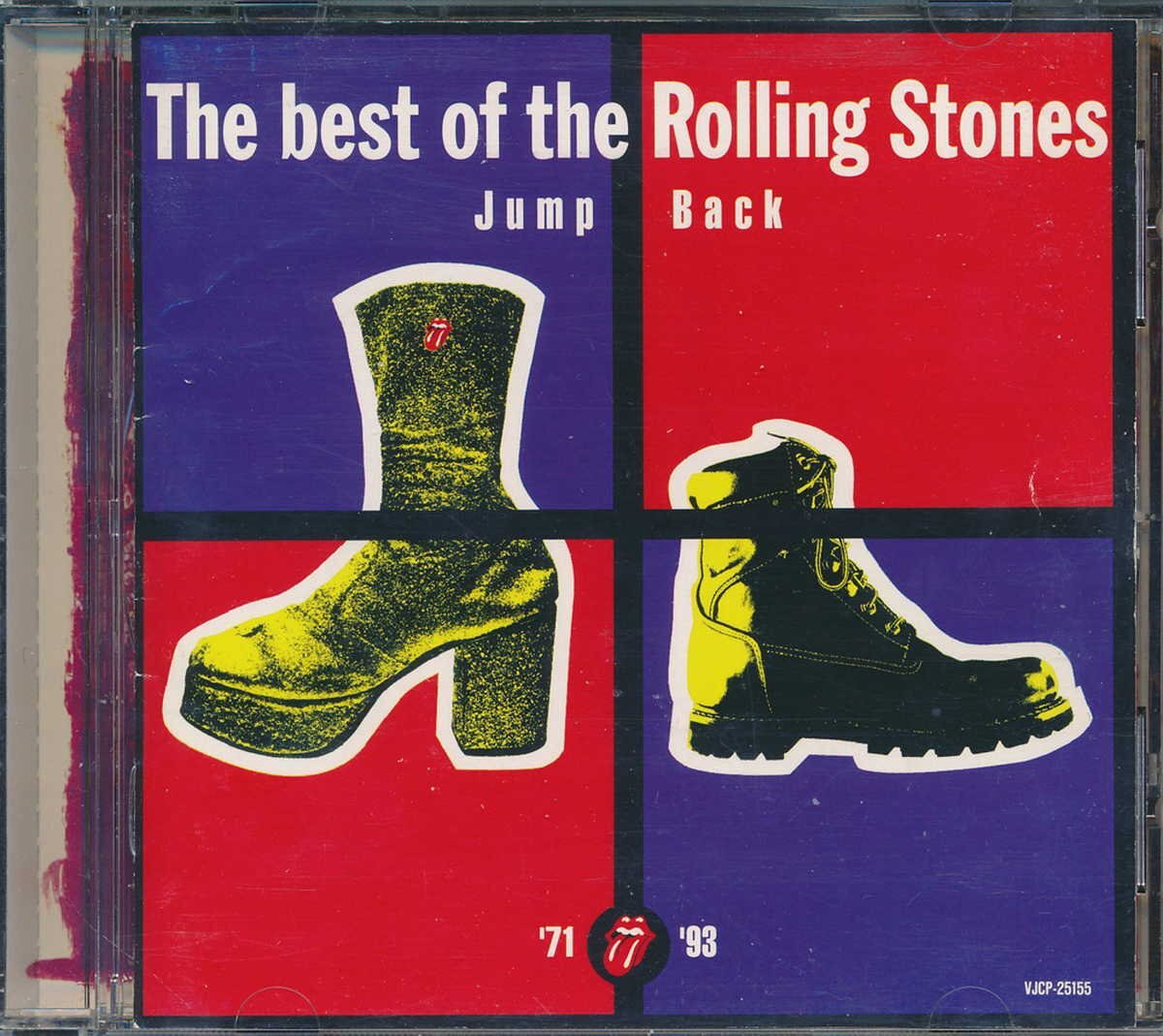 洋楽┃ローリング・ストーンズ│Rolling Stones┃ザ・ベスト・オブ 1971-1993┃東芝EMIVJCP-25155│1995年│2500円┃管理7912拍卖