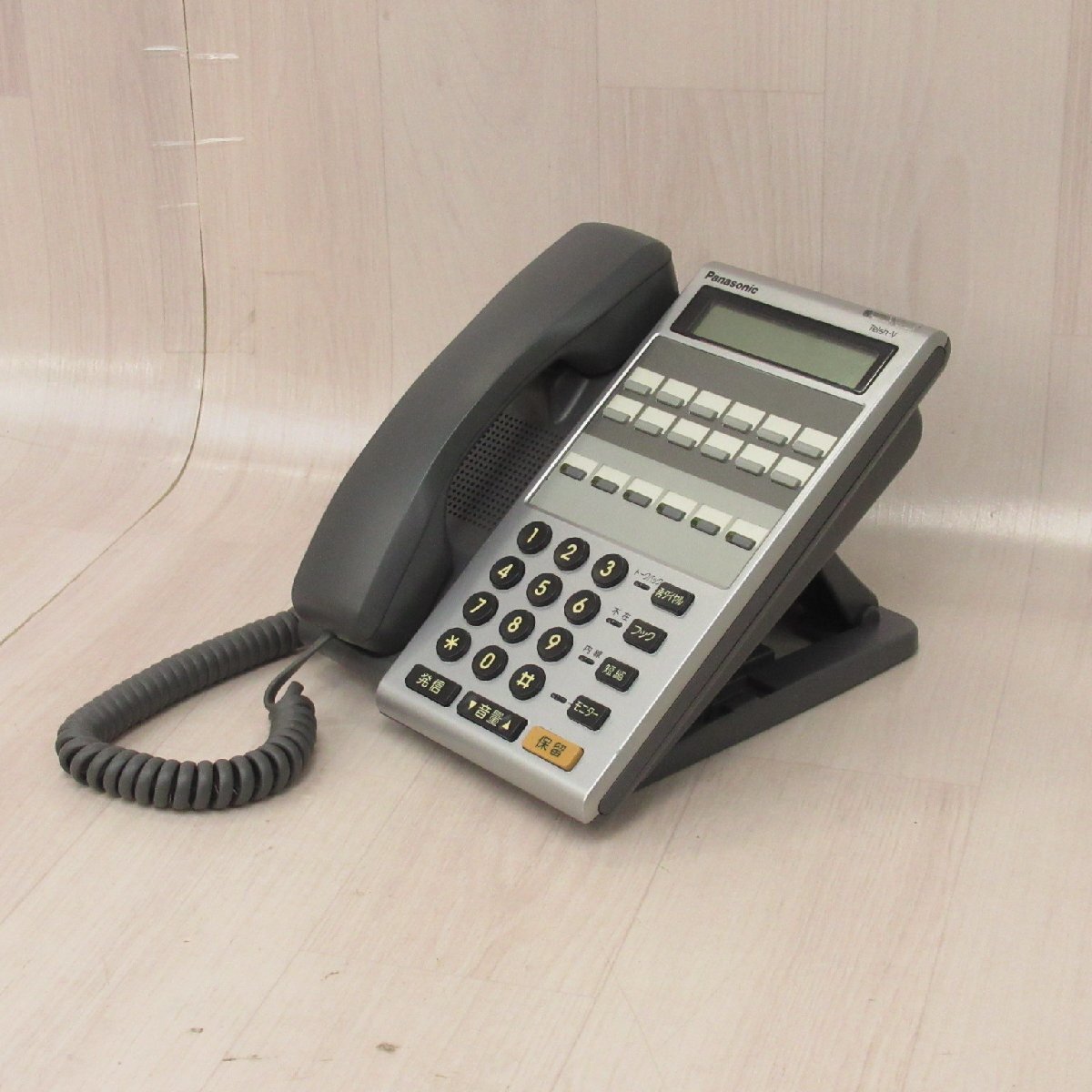 ▲Panasonic VB-E211N-KS Telsh-V 6キー電話機N 保証有 RR 232拍卖