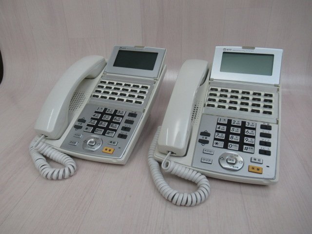 NTT NX-(24)IPTEL-(1)(W) 2台 保証有 ZN2 17337※拍卖