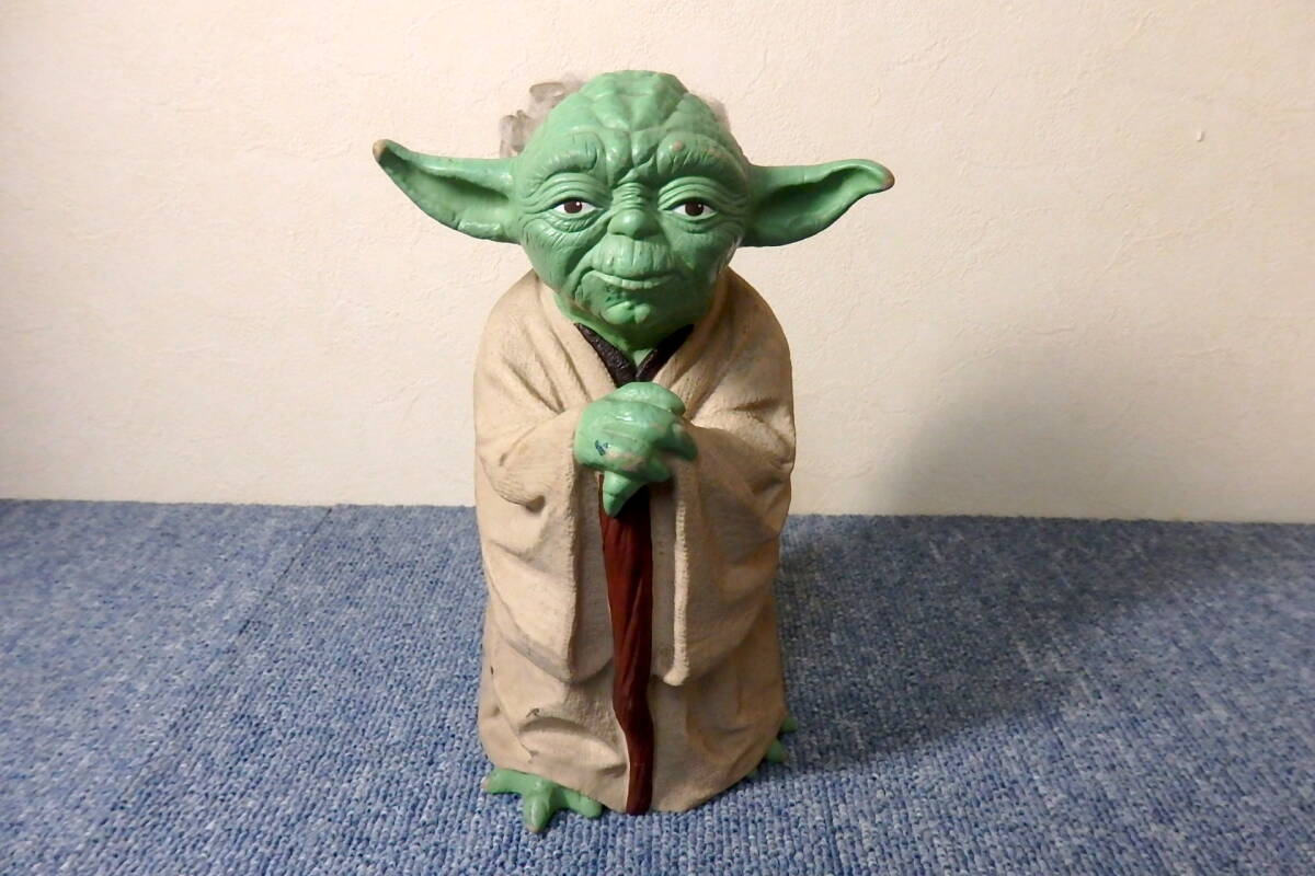 ◎スターウォーズ ヨーダ Lucas ルーカスフィルム 1981 パペット 人形 ヨーダ ソフビ ビンテージ拍卖