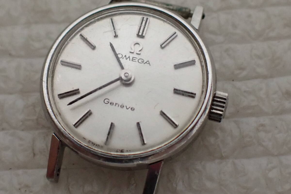 OMEGA オメガ GENEVE ジュネーブ 手巻き 腕時計 本体のみ レディース 稼働品 定形外郵便全国一律180円 D2-MA拍卖