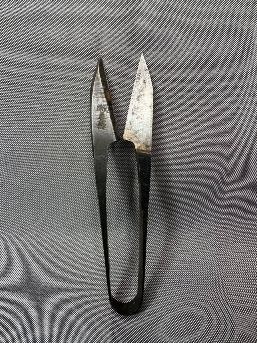 握り鋏 糸切鋏 在銘 登録美鈴 裁縫道具 手芸用品 ハサミ アンティーク コレクション 拍卖