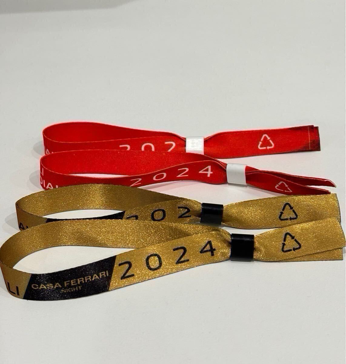 【フェラーリ】 Finali Mondiali 2024エントランスゲスト用パスブレスレッド現地使用済!拍卖