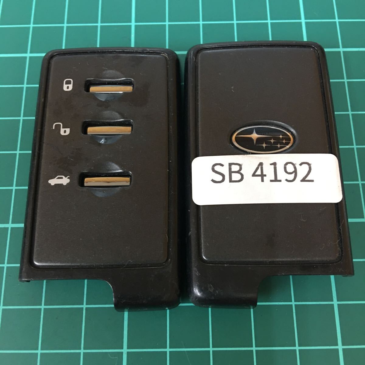 SB4192 点灯 スバル 純正 スマートキー キーレス リモコン インプレッサ エクシーガ フォレスター レガシィ等3ボタン拍卖