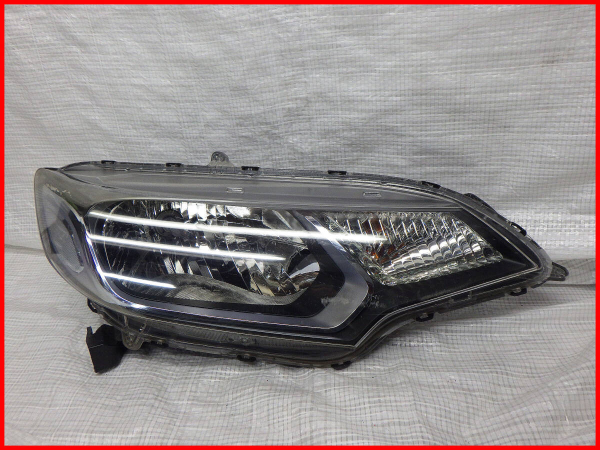 GP5/GP6 前期 フィットハイブリッド 右ヘッドライト右ライト 右側 ハロゲン STANLEY W0349 ヘッドランプ ランプ拍卖