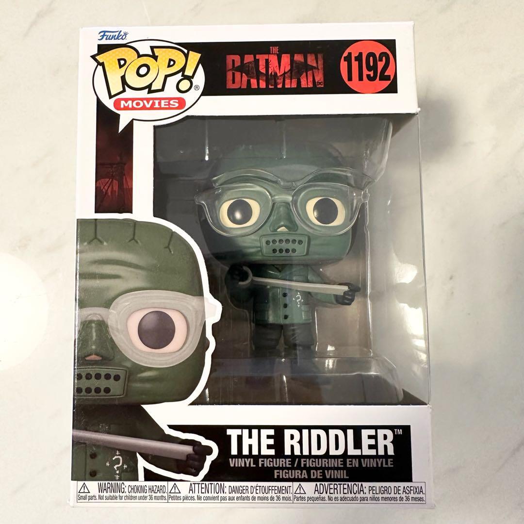 【大特価】THE RIDDLER ザ・リドラー THE BATMAN ザ・バットマン FUNKO ファンコ POP! MOVIES 1192 フィギア 人形 おもちゃ A10103拍卖