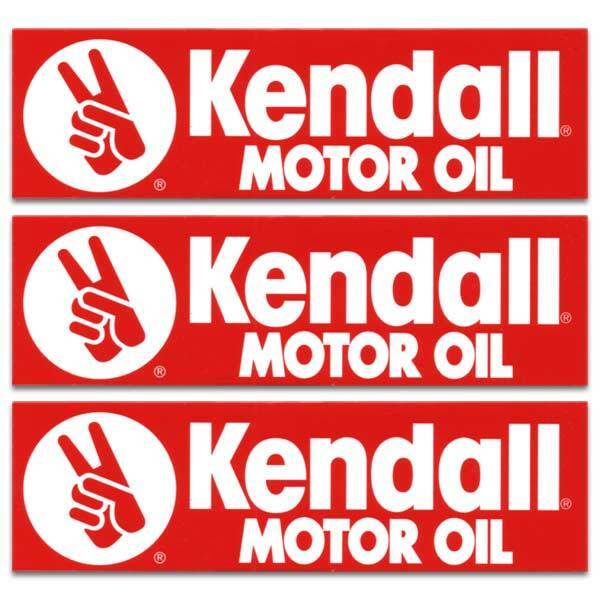 ステッカー 3枚セット Kendall バンパー ステッカー #93 ケンダル ケンドル アメリカン雑貨拍卖