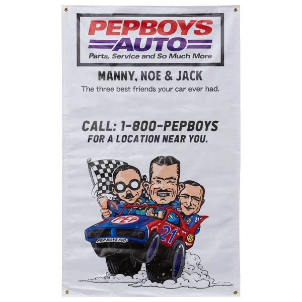 プロモーション バナー PEPBOYS 大判 BIG ペップボーイズ アメリカン雑貨拍卖