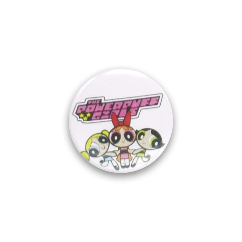 缶バッチ #CB063 POWERPUFF GIRLS パワパフガールズ/ 缶バッジ 直径3cm アメリカン雑貨拍卖