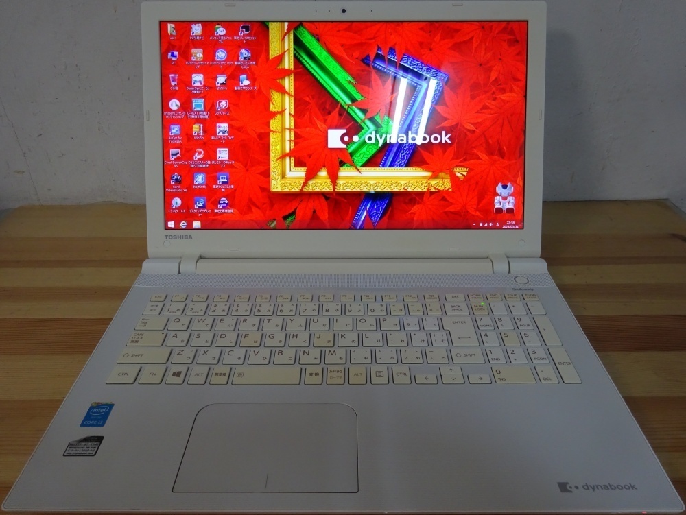 東芝 ノートパソコン dynabook T55/RW/Core i3-5005U 2.0GHz/4GB/1000GB/中古特価良品拍卖