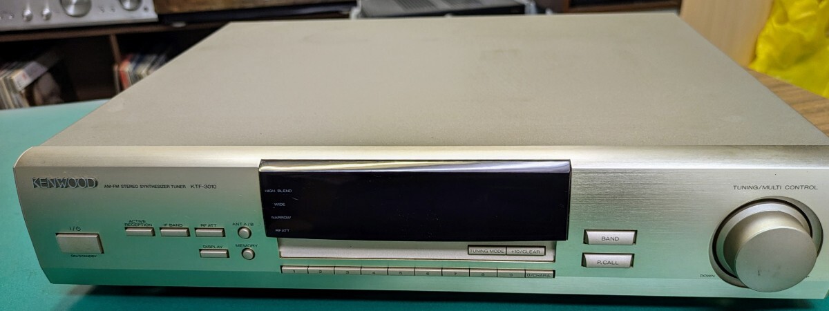 KENWOOD KTF-3010 AM-FM STEREO SYNTHESIZER TUNER拍卖