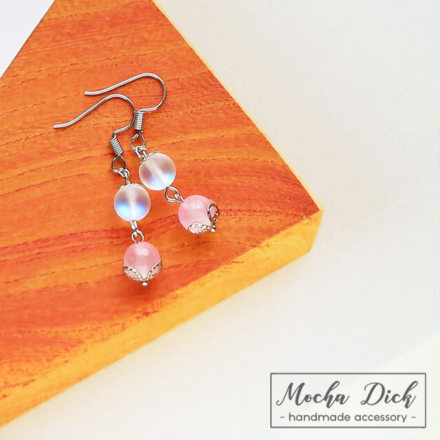 キャンディジェイドとフロストルナフラッシュのピアス拍卖