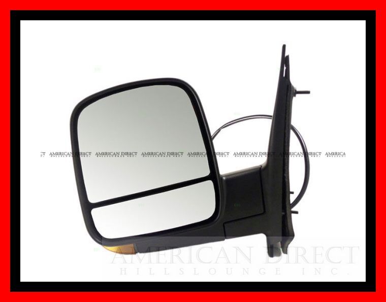 【激レア/左側】08-18y エクスプレス サバナ 電動 ドアミラー サイド ガラス レンズ ヒーター ウインカー ライト ランプ 15227416 シボレー拍卖