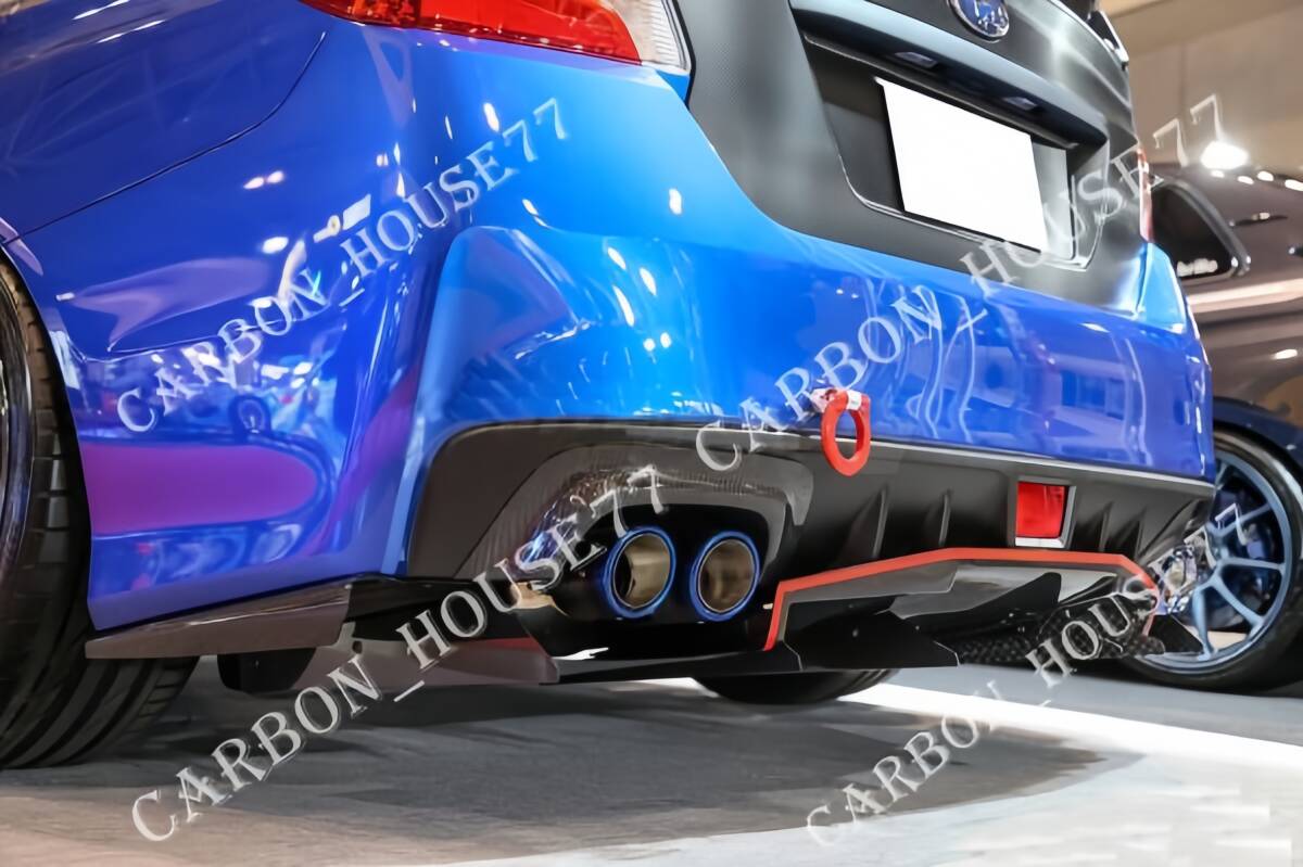 ★SUBARU WRX STI S4 VAB VAG リア ボトムライン V型 FRP製★各社メーカ純正色塗装込★《左右ワンセット》 2015-2021☆.拍卖