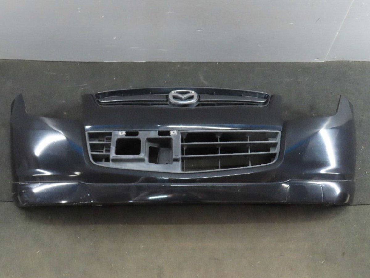 【即決】★送料込★ AZワゴン DBA-MJ23S 純正 フロント バンパー スポイラー付 グリル付 ZJ3 (71711-70KA) 中古 12376拍卖