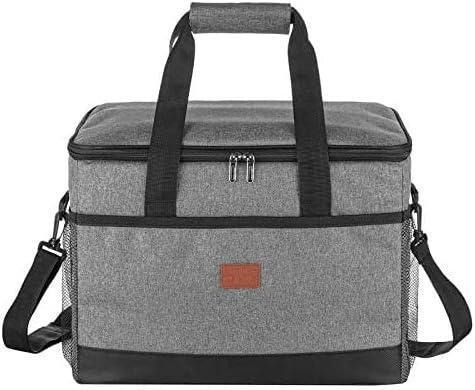 476 クーラーバッグ グレー 33L 折りたたみ 断熱 保温拍卖