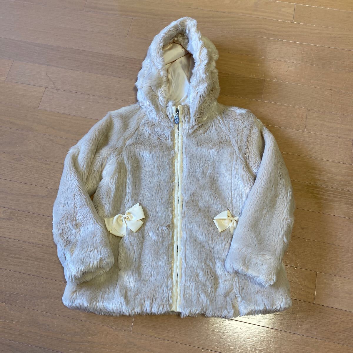 JILL STUART ジャケット ベージュ サイズ140 クリーニング済み 美品 拍卖