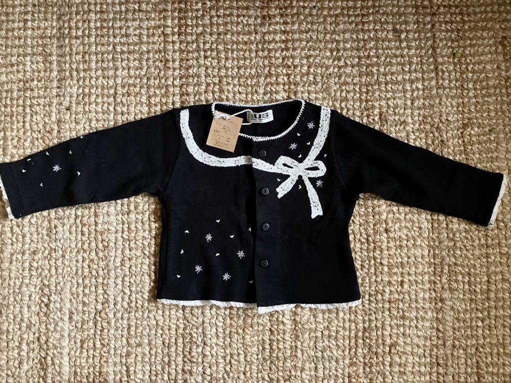 新品 BF US(BASIC WARDROBE) フォーマルカーディガン 80サイズベビー 女の子拍卖