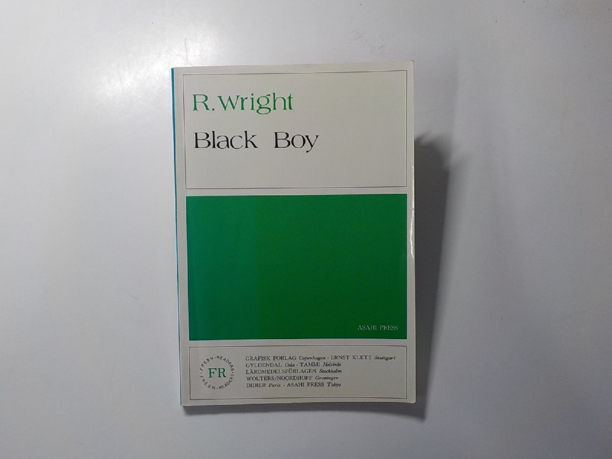 4V7954◆Black Boy Richard Wright ASAHI PRESS☆拍卖