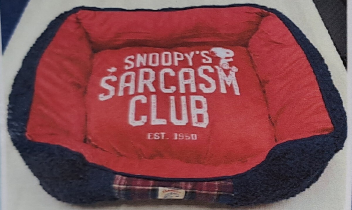 ★レッド★紺★スヌーピー★タータンチェック★Peanuts★犬★ベッド★フランネル★ボア★拍卖