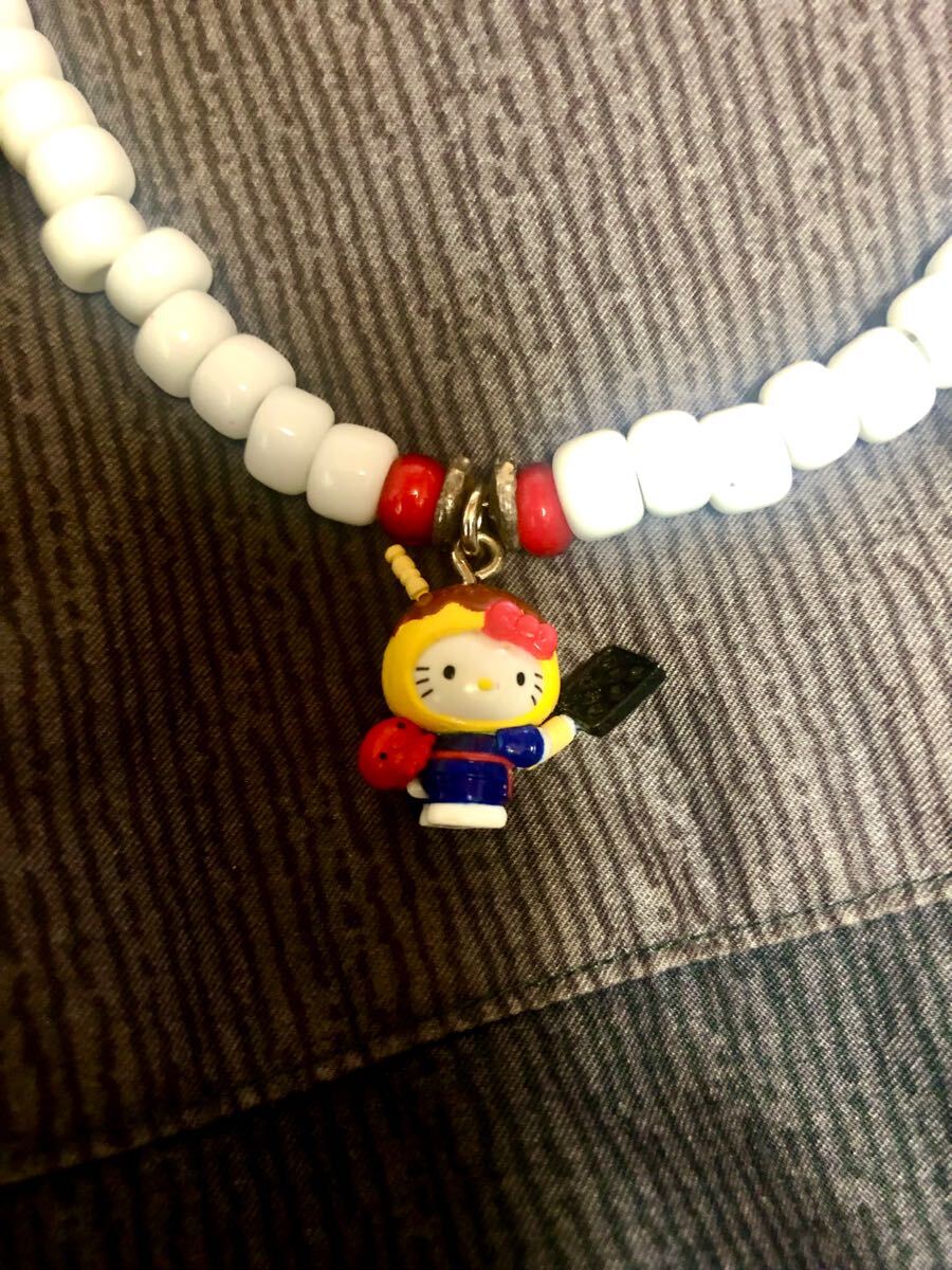 ハローキティネックレスペンダントホワイト拍卖
