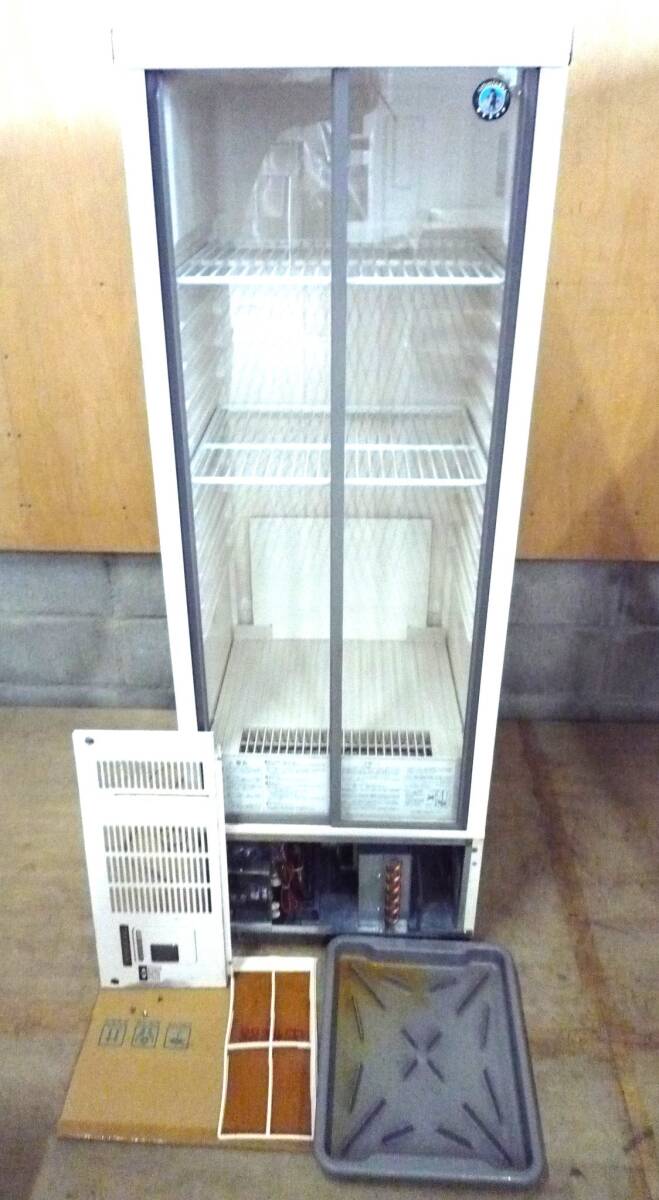 ホシザキ hoshizaki 小型冷蔵ショーケース SSB-48CT2 2017年製 137L W485 D450 H1410 100v 業務用 厨房機器 飲食店 N2410-066拍卖